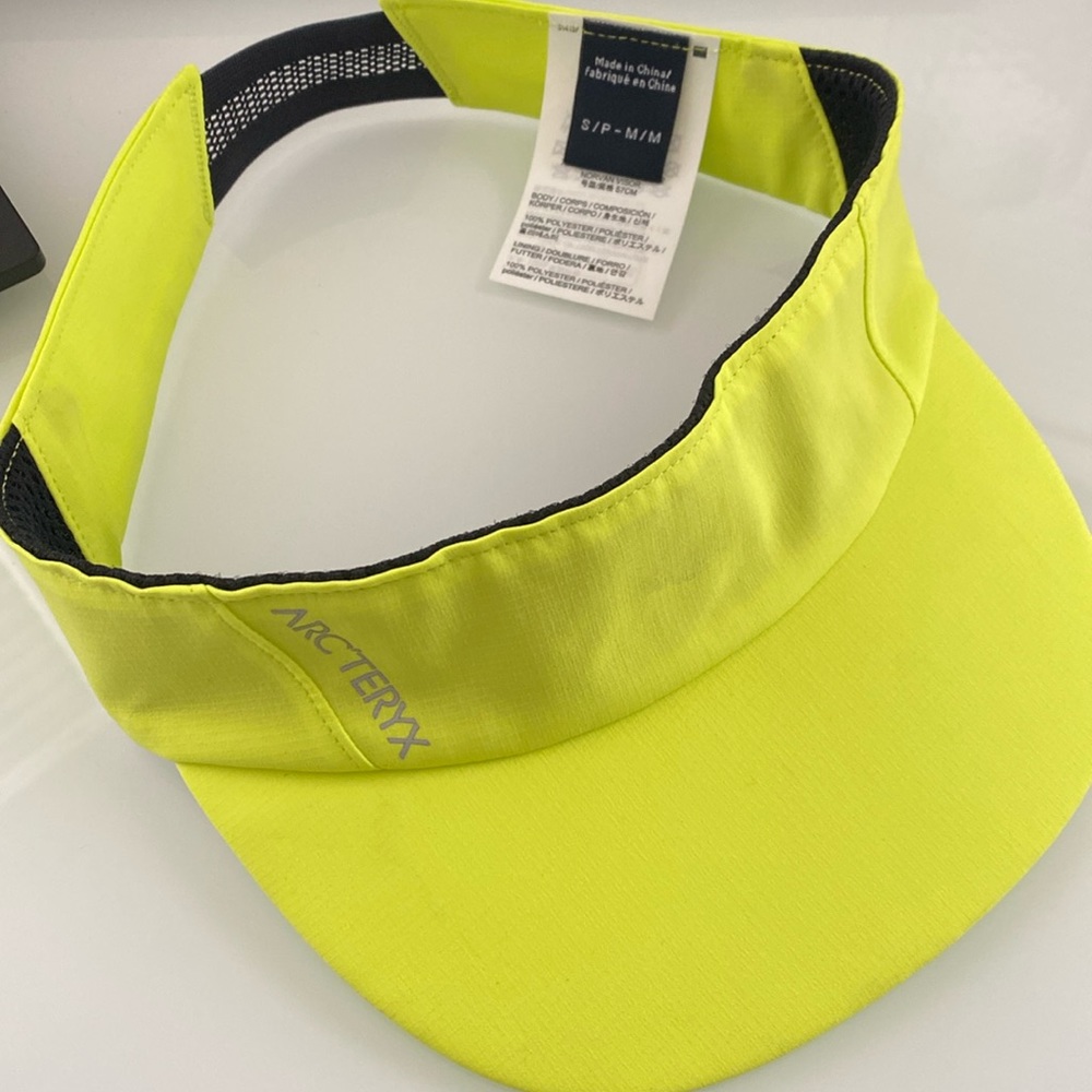 Arc’Teryx Norman Visor yellow S-M. Unisex